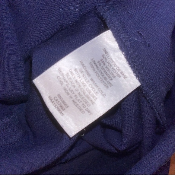 SALE‼️ EUC Halogen navy wide leg pants - Picture 3 of 6